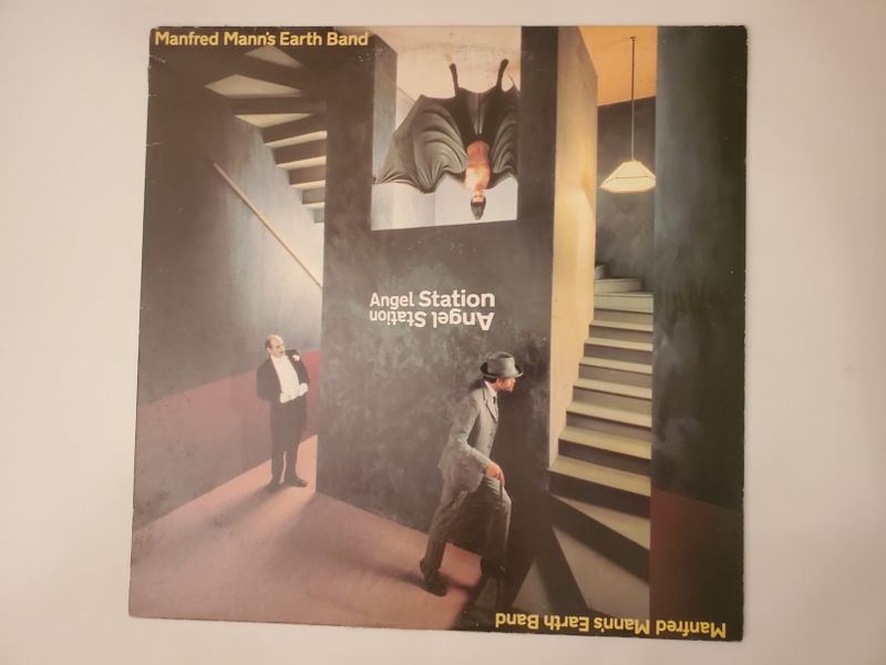 Manfred Mann's Earth Band Angel Station vinyl record